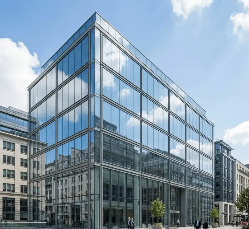 Kapaklı Cephe Sistemi (Capped Curtain Wall) — Modern Plazalar için Profesyonel Cephe Çözümü | Egepen Akçayapı