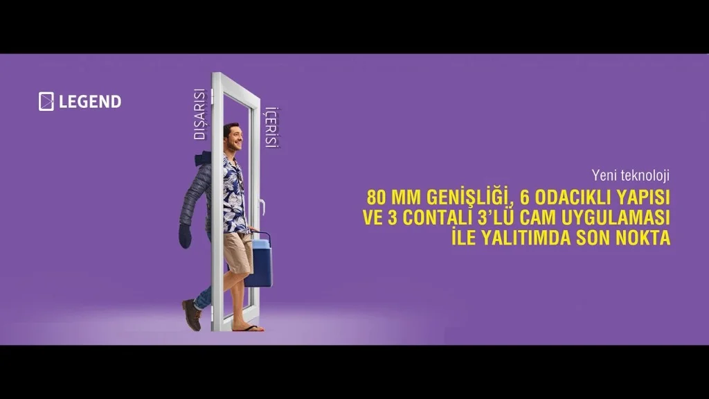 Egepen Deceuninck PVC pencere sistemi
